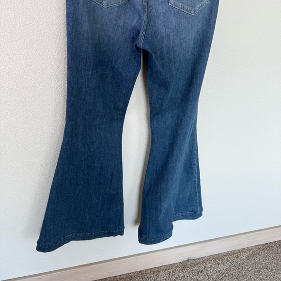 FRAME Le Super Flare High Waist Jeans Donna Denim Boho Casual Women’s 27 - Picture 11 of 12